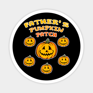 Father's Pumpkin Patch Magnet